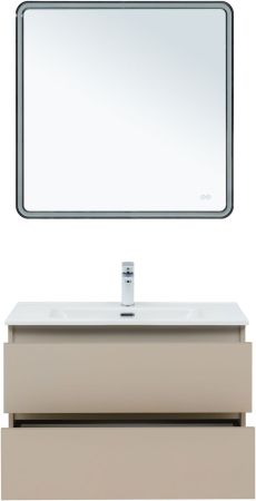 Тумба под раковину Aquanet Вега 2.0 80 бежевый, артикул 00337943