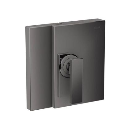 AX Edge Встраиваемый смеситель для душа, на 1 источник (внешняя часть) , цвет: полир. черный, артикул 46650330