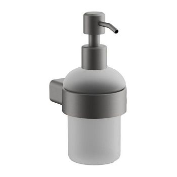 Дозатор жидкого мыла BELZ B90727, оружейная сталь