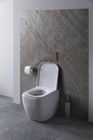 Чаша приставного унитаза Allen Brau Infinity 4.21003.20 белый глянец, артикул 4.21003.20