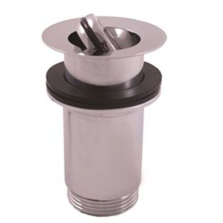 Водослив для умывальника поворачивающ. Крышка CLICK-CLAK 5/4" , металл, артикул MD0700