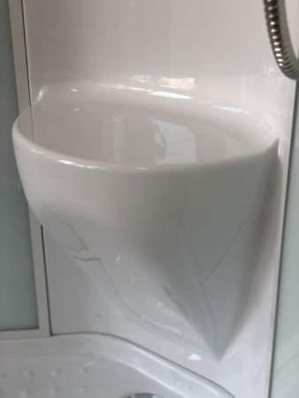Душевая кабина Royal Bath  RB 100HK6-WT (белое/прозрачное), артикул RB100HK6-WT