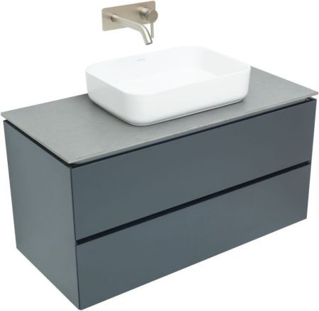 Тумба под раковину Allen Brau Infinity 100 1.21003.AM антрацит матовый, артикул 1.21003.AM