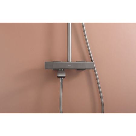 Душевая система с термостатом Raglo R22.26.09, графит, артикул R22.26.09