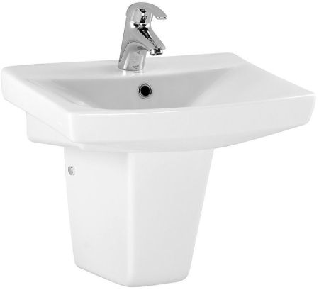 Раковина Cersanit Carina 50 UM-CAR50/1 Белая, артикул S-UM-CAR50/1-w