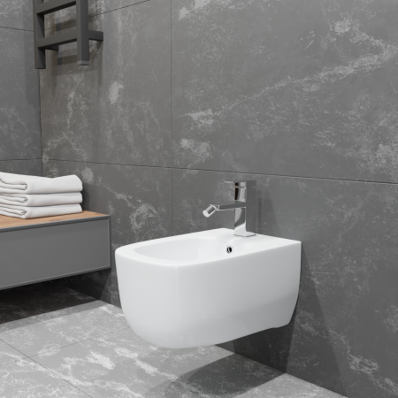 Керамическое подвесное биде KELSTON BD700-142W, артикул BD700-142W