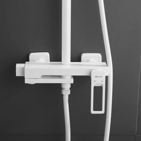 Душевая система Shevanik S6836C, белый