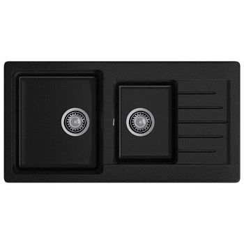 Кухонная мойка GranFest PRACTIK 980KL, черный