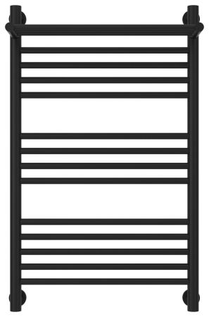 Полотенцесушитель водяной "БОГЕМА 1П +" 800х500 (Матовый Чёрный), артикул 31-0223-8050