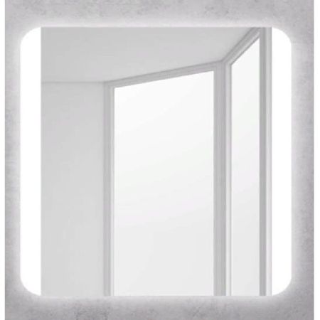 Зеркало BelBagno SPC-CEZ 70 с кнопочным выключателем с подсветкой, артикул SPC-CEZ-700-700-LED-BTN