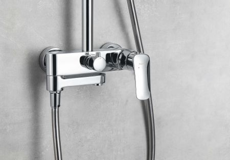 Душевая система 3jet 250мм AQUATEK AQ2040CR, артикул AQ2040CR