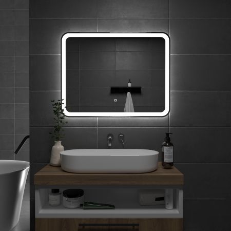 Зеркало Onika Магна 90 с LED подсветкой Зеркало Onika Магна 90 с LED подсветкой