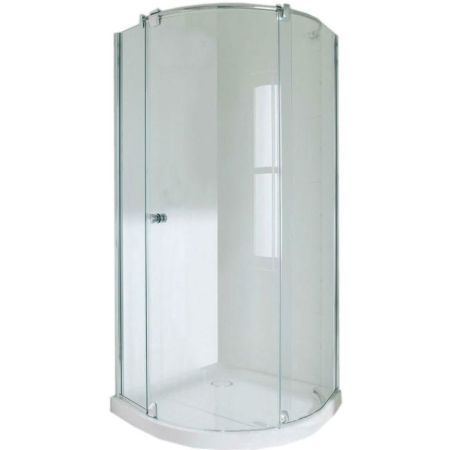 Душевой уголок Jacob Delafon Indigo 90x90 L E44R9009A-GA профиль Хром стекло прозрачное