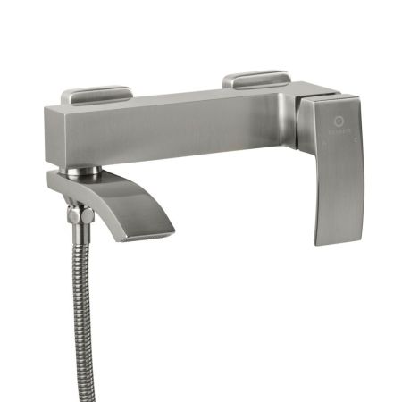 Смеситель для ванны FILARETE Waterfall FL2110NK, никель, артикул FL2110NK