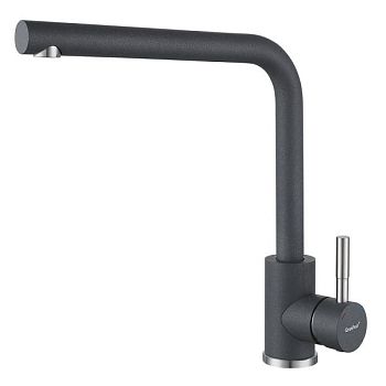 Смеситель для кухни GranFest Z-5411, темно-серый