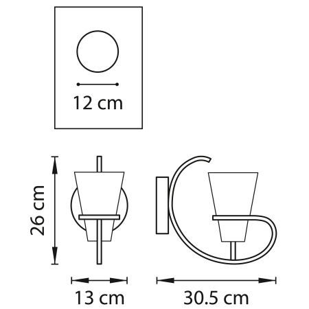 Бра Fiacolla Lightstar 733617