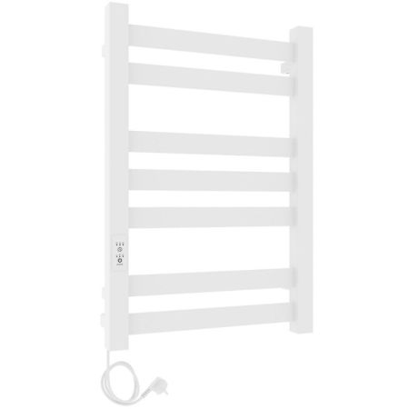 Полотенцесушитель электро "Гефест ЧК П7 500х800", белый муар, левый, артикул 73207614