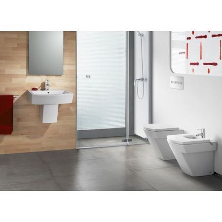 Сиденье для унитаза ROCA HALL 801622004 (микролифт, дюропласт, белый), шт Сиденье для унитаза ROCA HALL 801622004 (микролифт, дюропласт, белый), шт