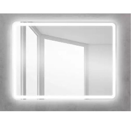 Зеркало BelBagno SPC-MAR 90 с кнопочным выключателем с подсветкой, артикул SPC-MAR-900-800-LED-BTN
