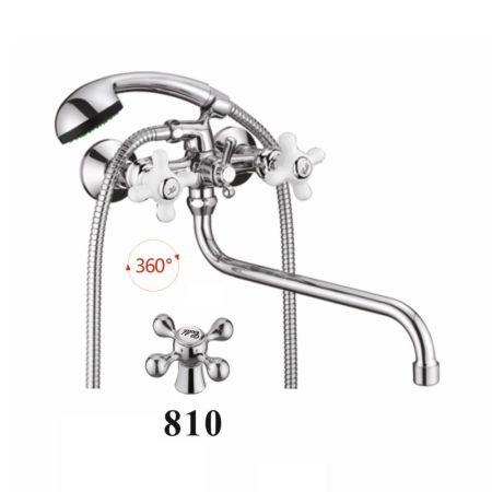 Смеситель для ванны D-Lin D145810, хром, артикул D145810