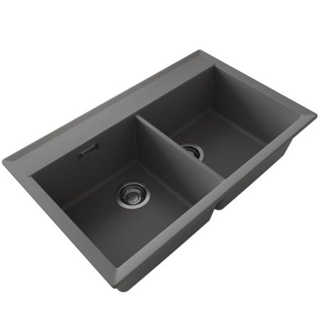 Кухонная мойка Florentina ТОСКАНА 17.050.E0820.307, серый шёлк, артикул 17.050.E0820.307