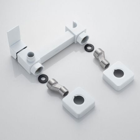 Гигиенический душ со смесителем Raffine F237C, белый