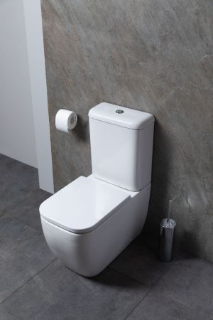 Чаша напольного унитаза Allen Brau Infinity 4.21001.20 белый глянец, артикул 4.21001.20