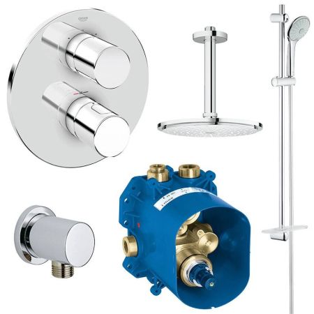 Готовый комплект для душа GROHE Grohtherm 3000 Cosmopolitan (NSB0092), артикул NSB0092