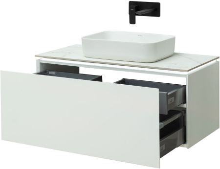 Тумба под раковину Allen Brau Infinity 100 1.21004.WM белый матовый, артикул 1.21004.WM