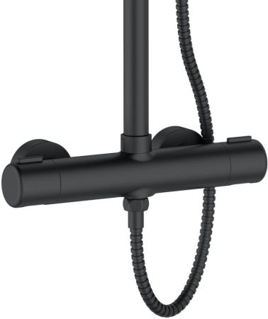 Душевая система Agger Thermo A2451244 Черная, артикул A2451244