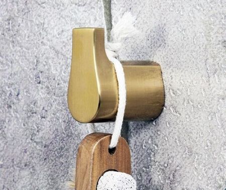 Крючок WasserKRAFT Aisch K-5923 Золото матовое, артикул K-5923