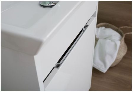 Тумба с раковиной Aquanet Дувр 45 белый