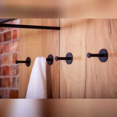 Вешалка Бриклаер ЛОФТ 34 см, метрополитен грей