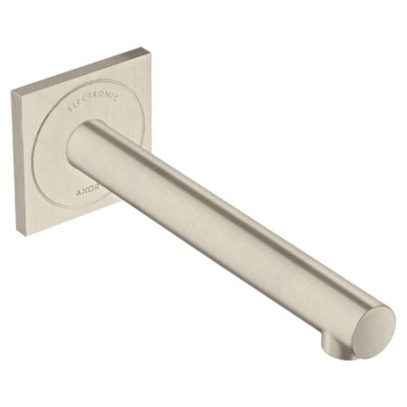 AX Uno Эл. Смеситель для раковины, наст., цвет шлифованный никель, артикул 45111820