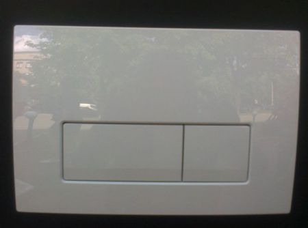 Клавиша смыва Geberit Delta 51 115.105.11.1 Белая, артикул 115.105.11.1