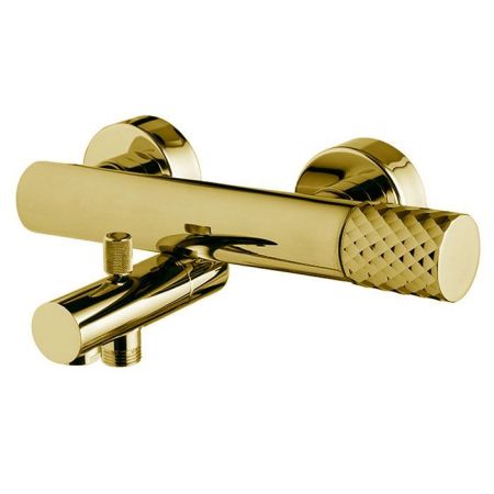 Fima Carlo Frattini Spillo Tech Смеситель для ванны, настенный, цвет: золото, артикул F3034T/1NXOR