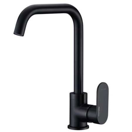 Смеситель для кухни WasserKRAFT Elbе 7407 Черный, артикул 7407