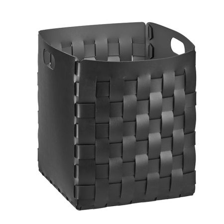 ADJ Корзинка Bottega, 35x35xH40 см., цвет: черный/серый, артикул 1047.01/03