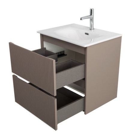 Мебель для ванной комнаты BELBAGNO UNO 600-700  арт. UNO-700-2C-SO-AO, артикул UNO-700-2C-SO-AO