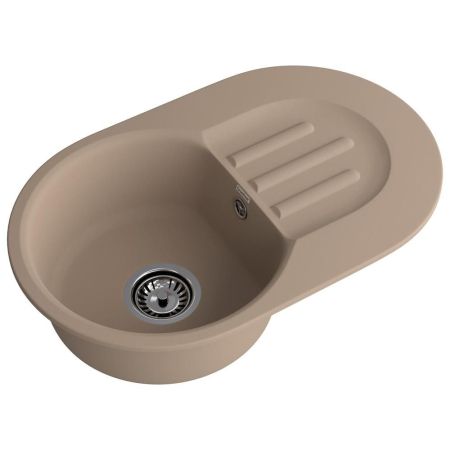 Кухонная мойка GranFest SMART 685L, песочный, артикул 685 L песочный