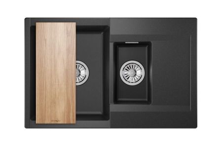 Кухонная мойка Granula 7808, ЧЁРНЫЙ, артикул 7808, ЧЁРНЫЙ