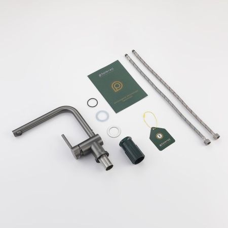 Смеситель для кухни Splenka S205.40.09, графит