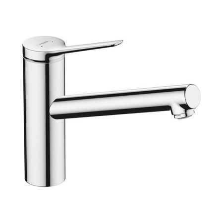 Смеситель для кухни, Hansgrohe, Zesis M33, тип открывания воды-однорычажный, тип регулирования воды-керамический картридж, монтаж-на раковину/столешницу, отверстия для монтажа-1, высота, мм-214, вынос излива, мм-220, тип излива-поворотный на 60°, 110° или, артикул 74802000