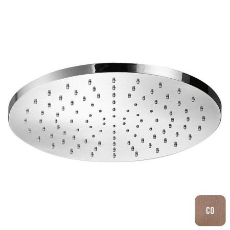 ALMAR ROUND Верхний душ  круглый, 300 мм, латунь, цвет Copper Brushed PVD, артикул E044040.CO