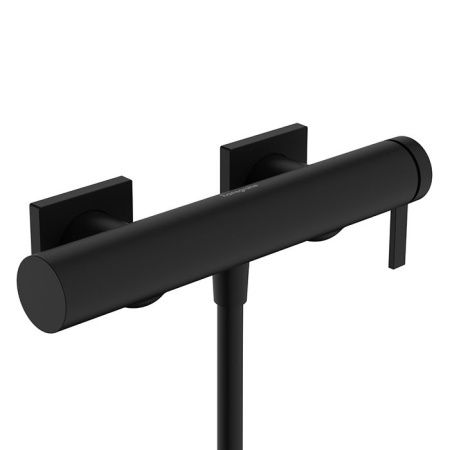 Смеситель для душа, Hansgrohe, Tecturis E, на 1 потребитель, тип открывания воды-однорычажный, тип регулирования воды-керамический картридж, монтаж-настенный, отверстия для монтажа-2, шланговое соединение DN15, цвет-черный матовый Смеситель для душа, Hansgrohe, Tecturis E, на 1 потребитель, тип открывания воды-однорычажный, тип регулирования воды-керамический картридж, монтаж-настенный, отверстия для монтажа-2, шланговое соединение DN15, цвет-черный матовый