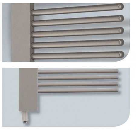 Электрический полотенцесушитель Zehnder Yucca Cover YPE-180-60/YD Белый правый