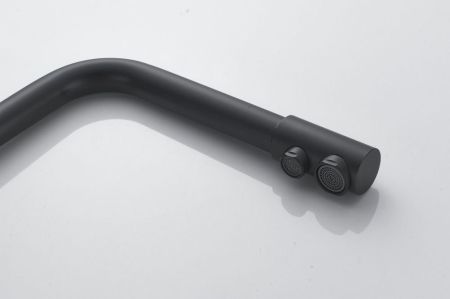 Смеситель для кухни с подключением фильтра Maretti Project Black PB31RZF12, черный, артикул PB31RZF12