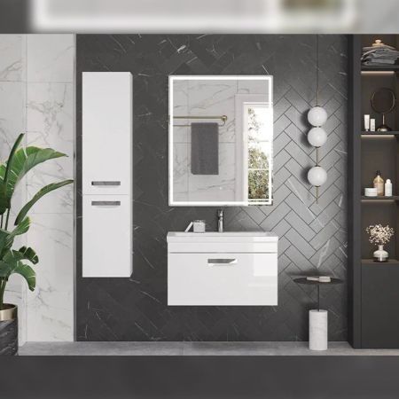 Тумба под раковину подвесная Velvex Estea tp.EST.MOD.80.1Y, 80 см, артикул tp.EST.MOD.80.1Y