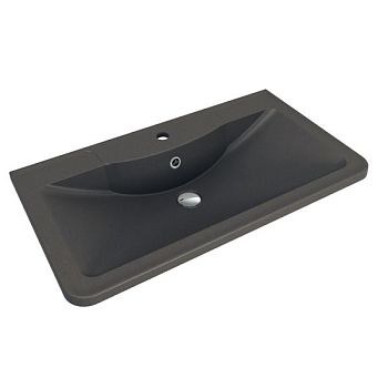 Раковина Florentina Аллегро 80 см 10.020.00800.302, антрацит