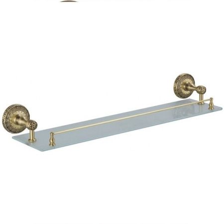 Стеклянная полка ZorG BR AZR 15 BR Бронза, артикул AZR 15 BR